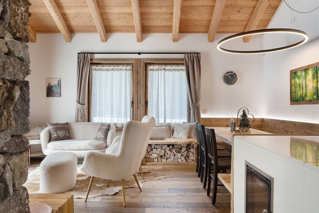Ganze Wohnung, Apartment 'Luxury Chalet Cirmolo' mit Bergblick und Wlan in Ronchi Valsugana, Valsugana
