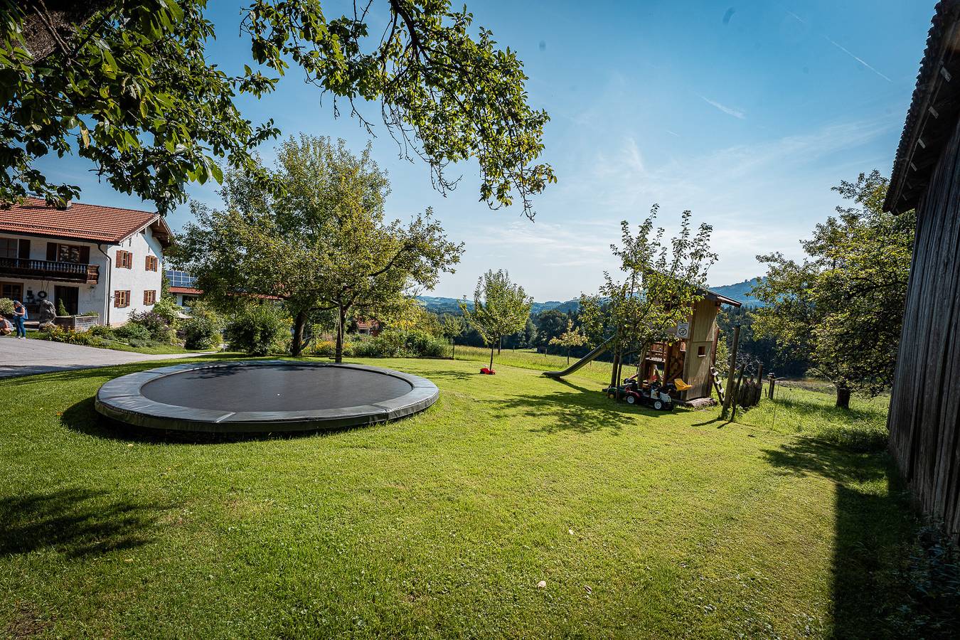 Weissnhof - Ferienwohnung D guat Kammer 50 qm, 1 Schlafzimmer, Wohnschlafraum, bis 4 Personen in Samerberg, Bayerische Alpen