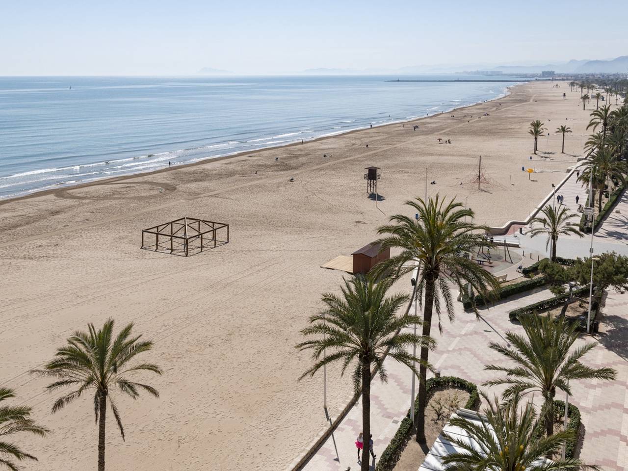 Ganze Wohnung, Geräumiges Strandapartment in Cullera, 3 Schlafzimmer, Nahe Geschäfte in Cullera, Costa de Valencia