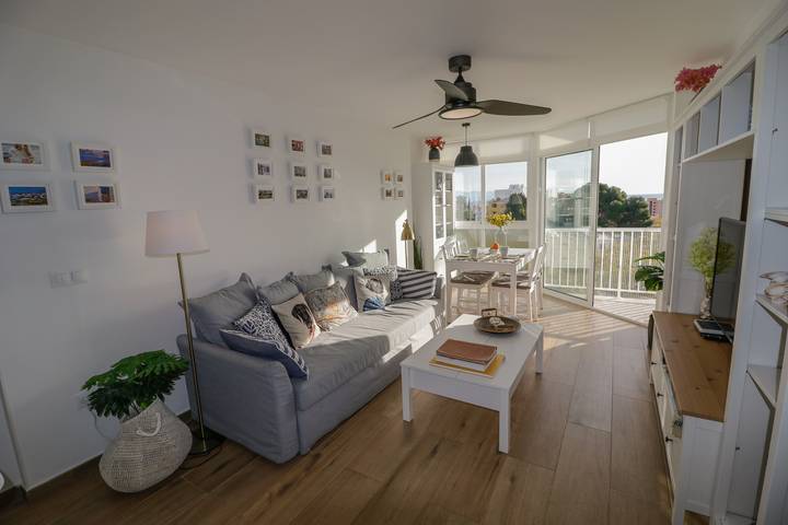 Ferienwohnung für 4 Personen, mit Meerblick und Balkon/Terrasse sowie Garten in Benalmádena - 4
