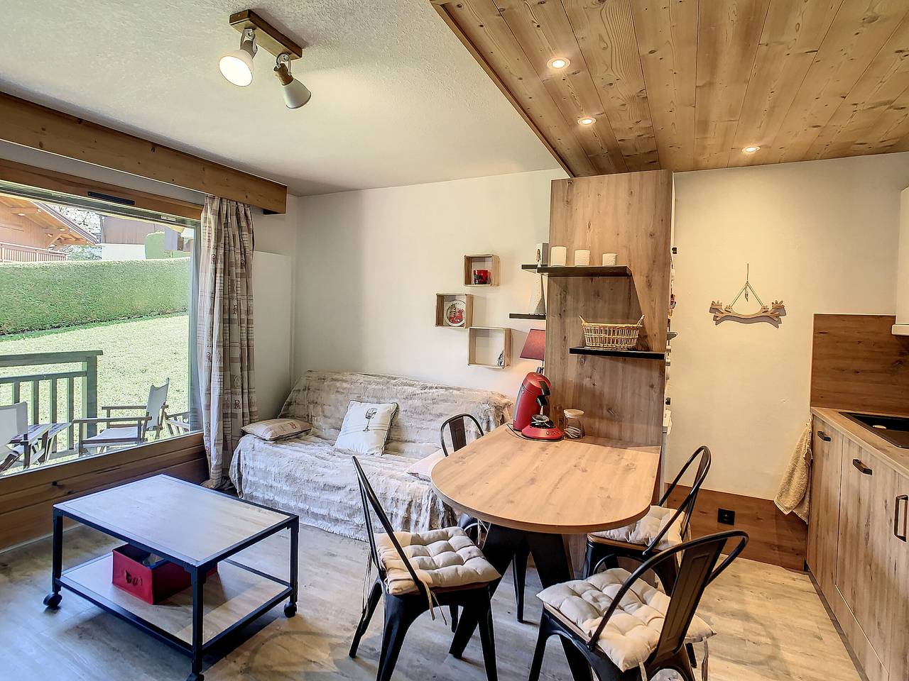 Agritourisme pour 4 Personnes dans Demi-Quartier, Pays du Mont-Blanc