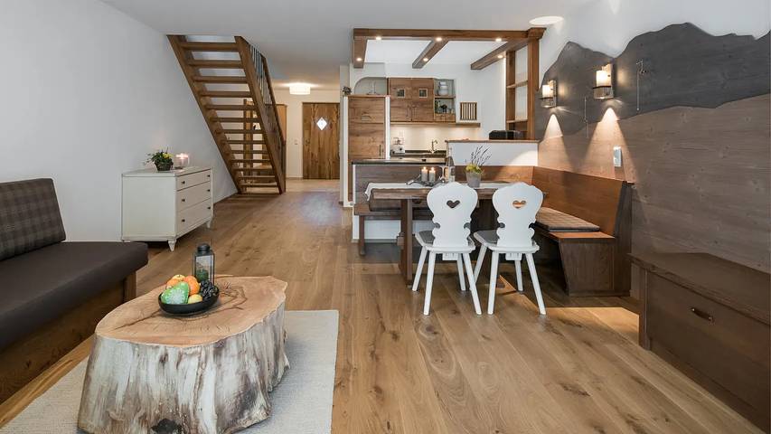 Ferienwohnung für 5 Personen, mit Garten und Balkon sowie Sauna in Petting - 2