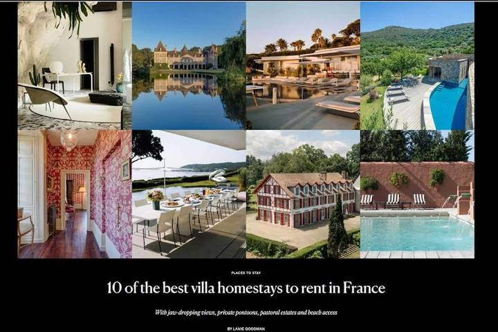 Location de vacances pour 10 personnes, avec jardin ainsi que vue et vue sur le lac à Tocqueville - 2