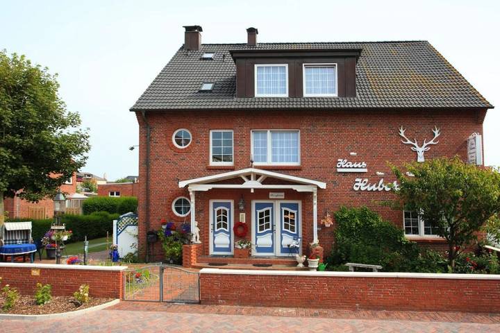 BnB für 2 Personen, mit Terrasse und Garten sowie Pool und Sauna auf Borkum