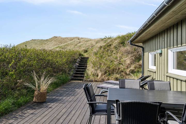 Ferienhaus mit Meerblick für 6 Personen, mit Garten und Ausblick sowie Terrasse in Dänemark an der Nordsee - 2