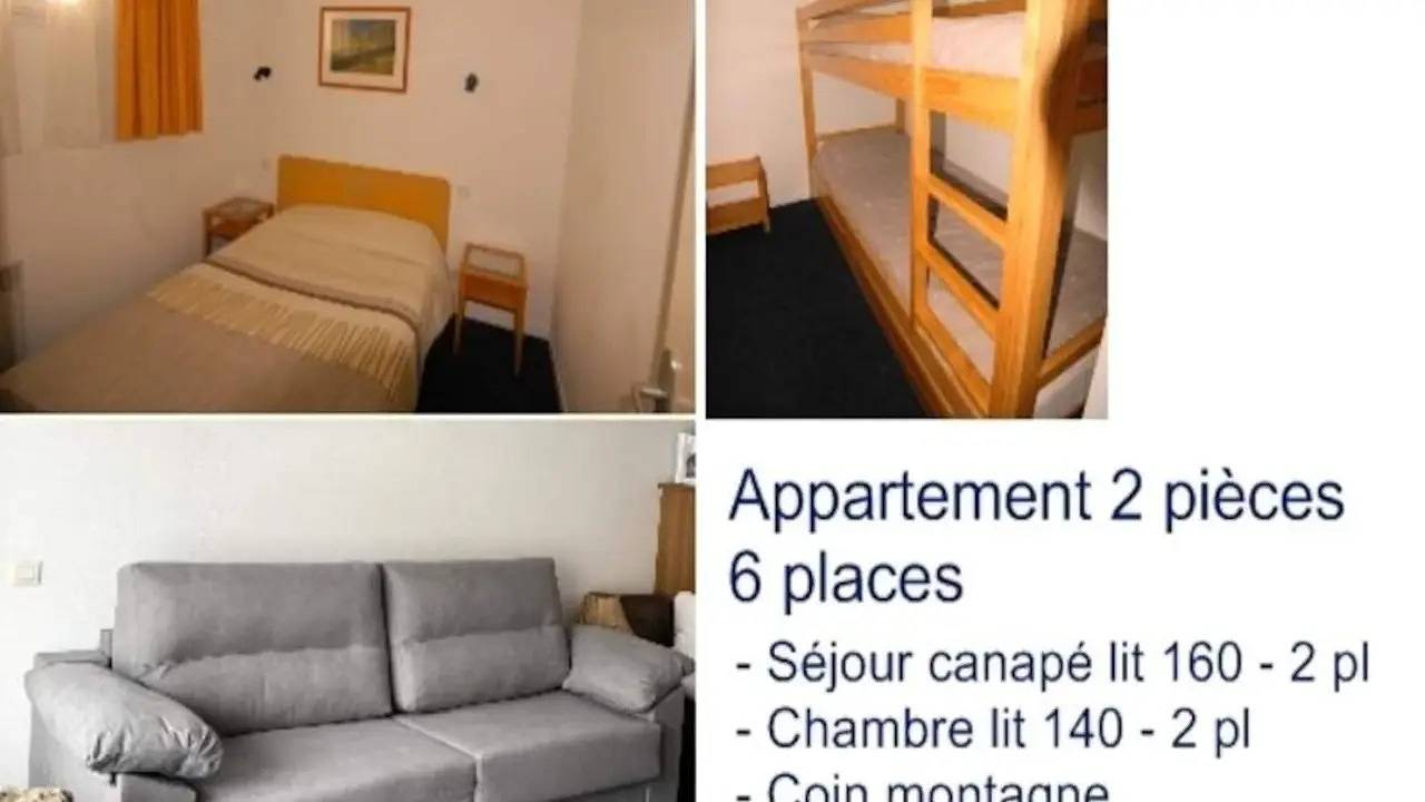 Appartement de vacances entier, Ferienwohnung für 6 Personen (47 m²) in Eaux Bonnes in Gourette, Eaux-Bonnes