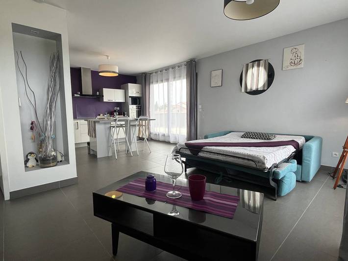 Appartement de vacances entier, Entre plage et village Appartement climatisé 4Jg4 in Torreilles, Côte d'Améthyste