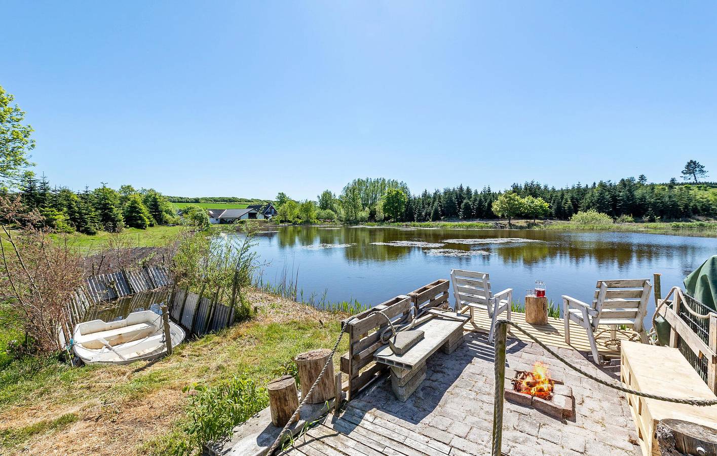Ferienhaus für 7 Personen mit Seeblick in Limfjord in Nordjütland