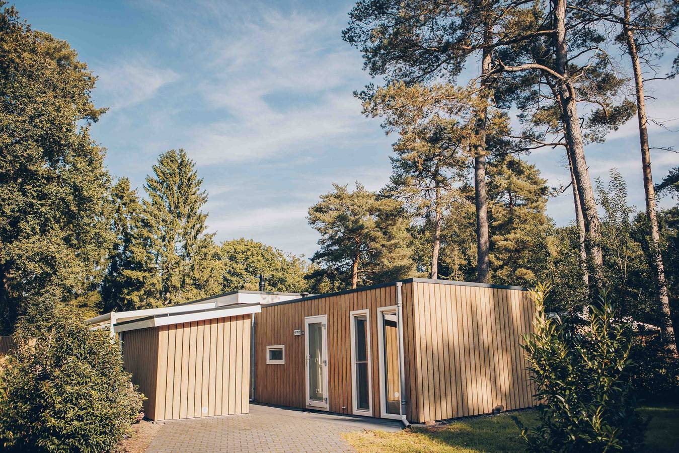 Landgoed Het Grote Zand — Boterbloem Wellness Chalet | 4 personen in Hooghalen, Drenthe