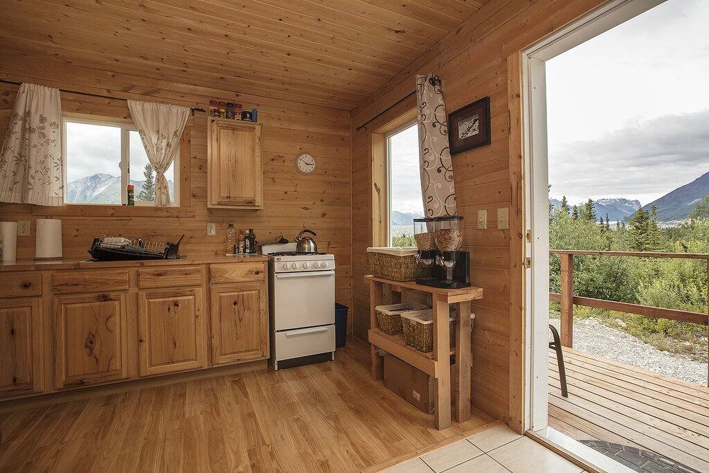 Blockhütte für 3 Personen in Wrangell - St. Elias Nationalpark, Alaska