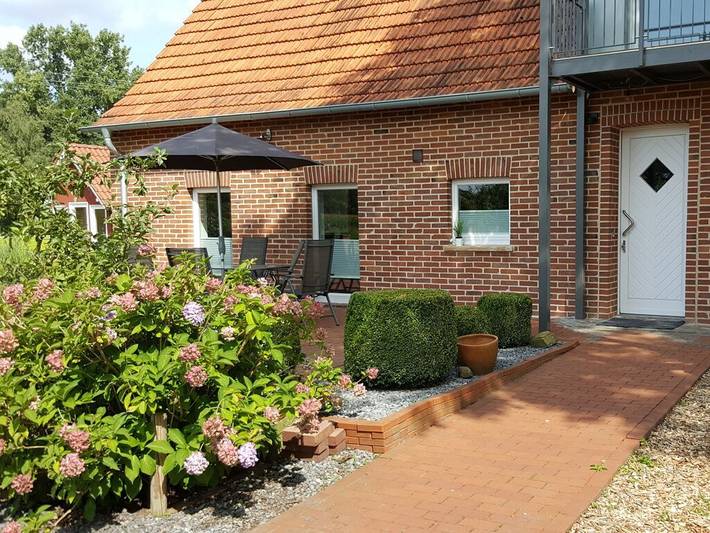 Ferienwohnung für 6 Personen, mit Terrasse und Garten