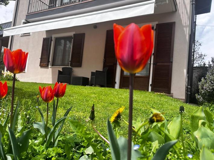 Gîte pour 4 personnes, avec Terrasse ainsi que Jardin et Vue à Borgo San Dalmazzo
