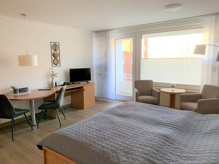 Ferienwohnung für 2 Personen, mit Balkon und Sauna in Döse - 2