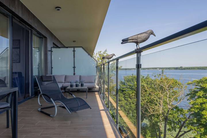 Ferienwohnung für 4 Personen, mit Seeblick und Terrasse - 1