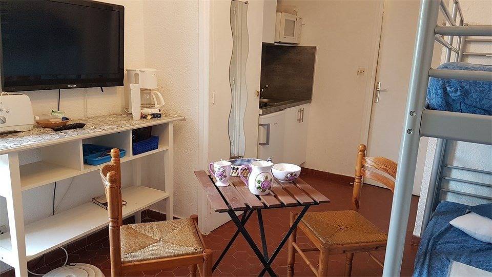 Ganzes Studio, Studio für 2 Personen mit Balkon/Terrasse in Le Barcarès, Côte d'Améthyste