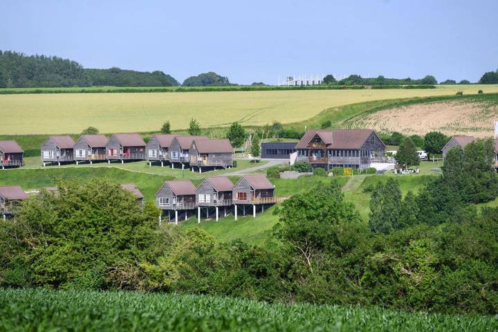 Holzchalet bei Somme-Bucht Abbeville in Grand-Laviers, Abbeville und Umgebung