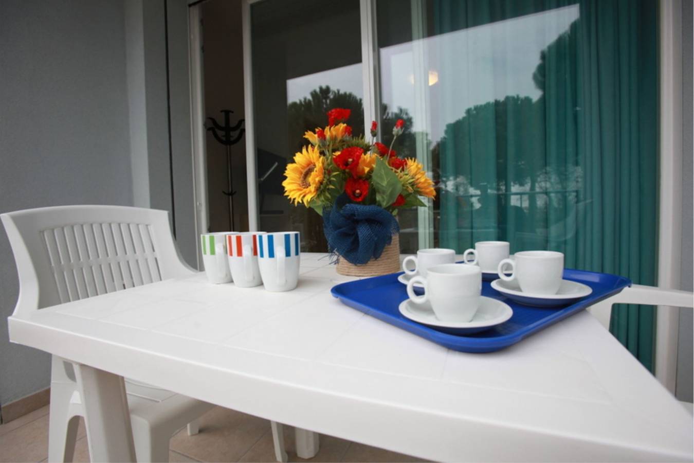 Apartamento vacacional entero, Apartamento de vacaciones para 4 personas con balcón in Rosolina Mare, Polesine