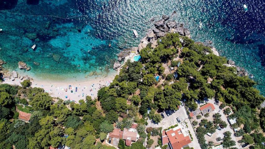 Zelt für 4 Personen, mit Garten und Pool, mit Haustier in Dalmatien - 2