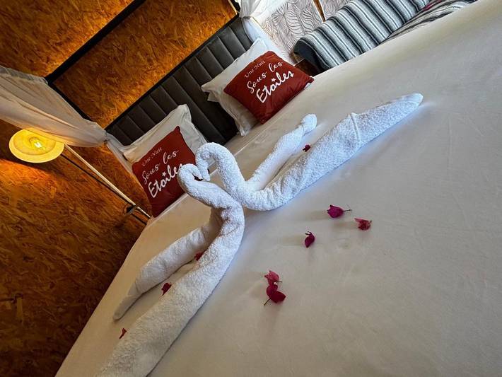 Maison d’hôte pour 3 personnes, avec jardin ainsi que vue et balcon