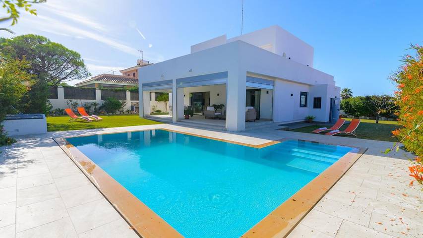 Villa pour 8 personnes, avec Balcon/Terrasse