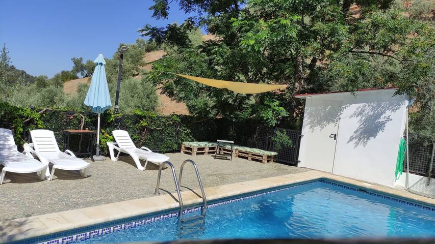 Casa de vacaciones para 14 personas, con Jardín