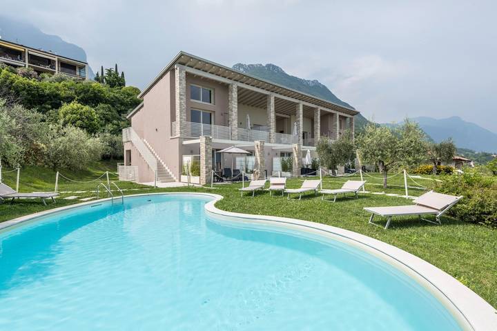 Ferienwohnung für 4 Personen, mit Balkon und Garten sowie Seeblick in Toscolano-Maderno - 2