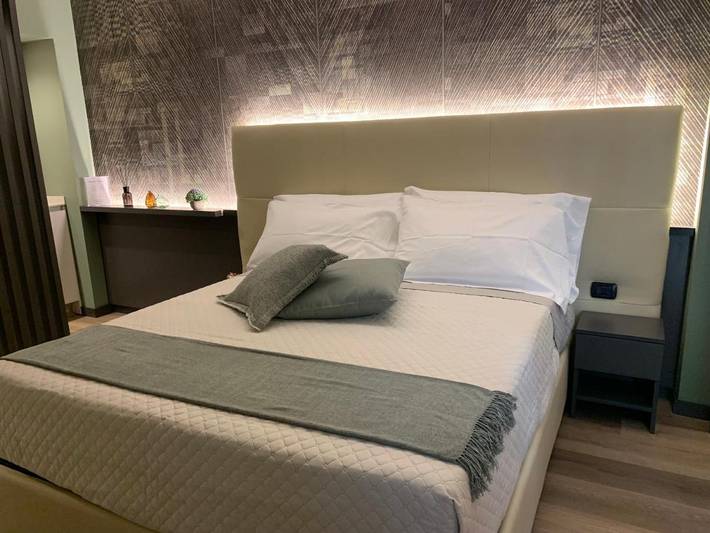 Ferienwohnung für 3 Personen, mit Garten und Ausblick in Bergamo