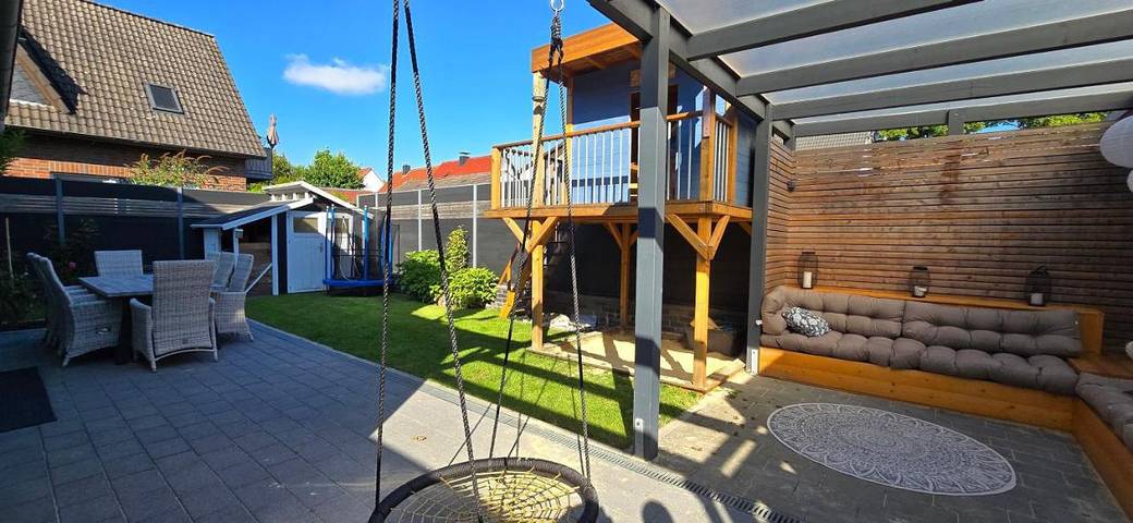 Ferienwohnung für 8 Personen, mit Terrasse und Garten in Osterholz-Scharmbeck