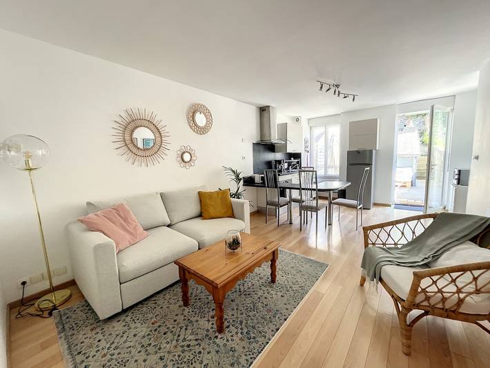 Apartamento entero, Apartamento con wifi en el centro - 2 pers. in Granville, Côte de la Déroute