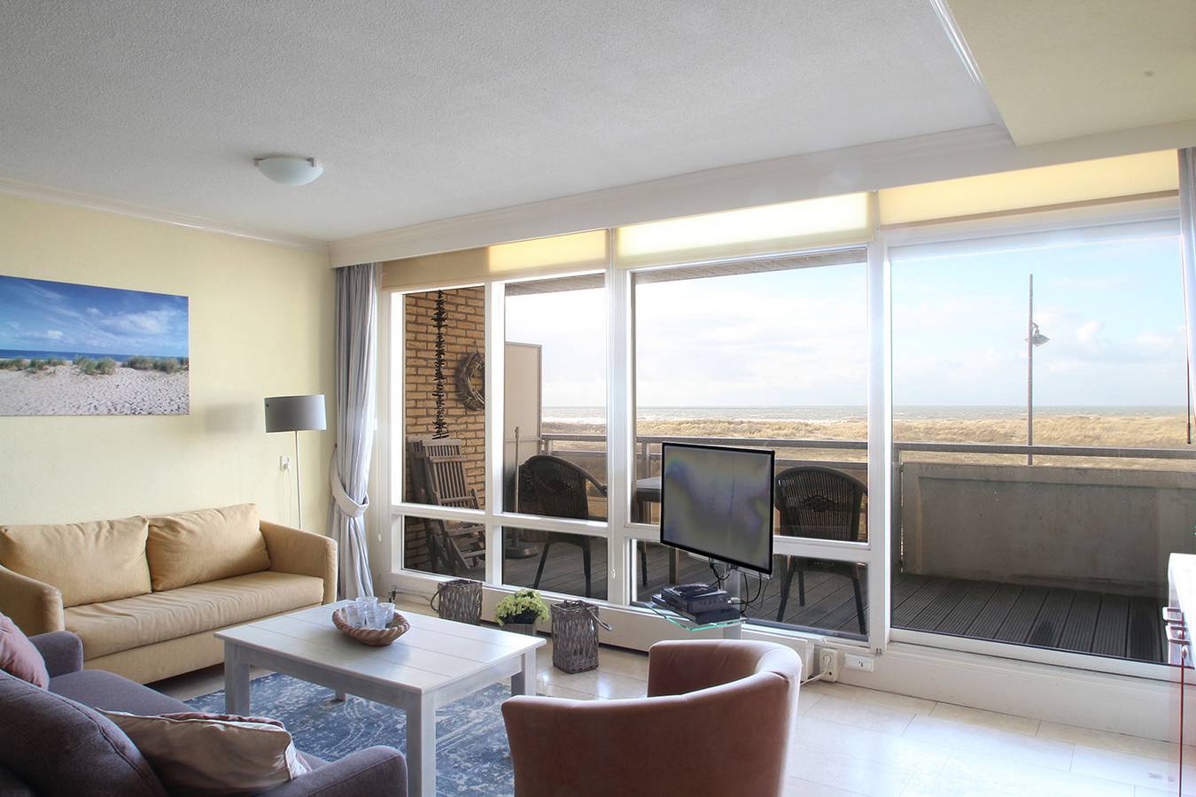 Geheel vakantieappartement, Vakantieappartement voor 4 personen met balkon in Noordwijk aan Zee, Noordwijk