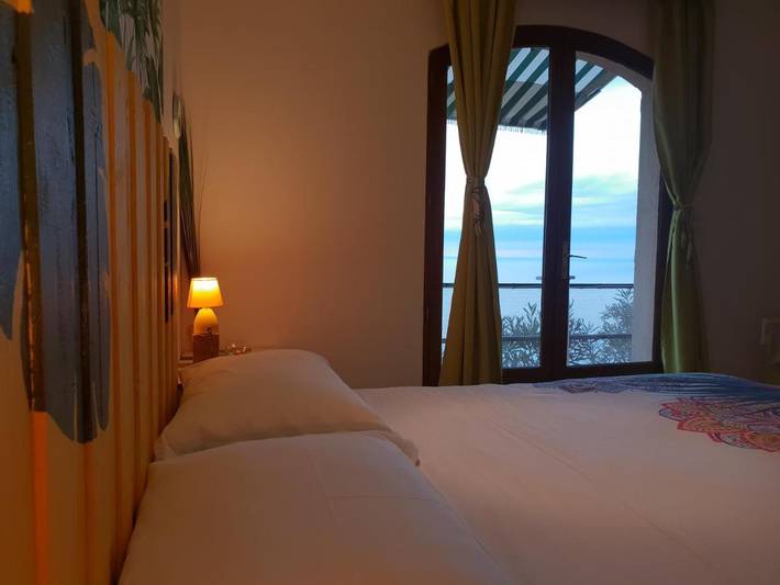 Appartement de vacances pour 4 personnes, avec balcon et vue