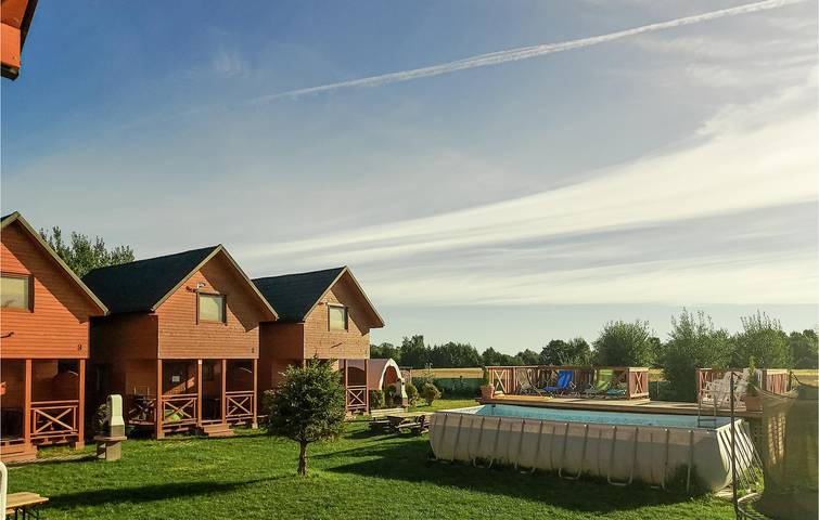 Ferienhaus für 6 Personen, mit Whirlpool und Pool sowie Terrasse und Sauna, mit Haustier - 1