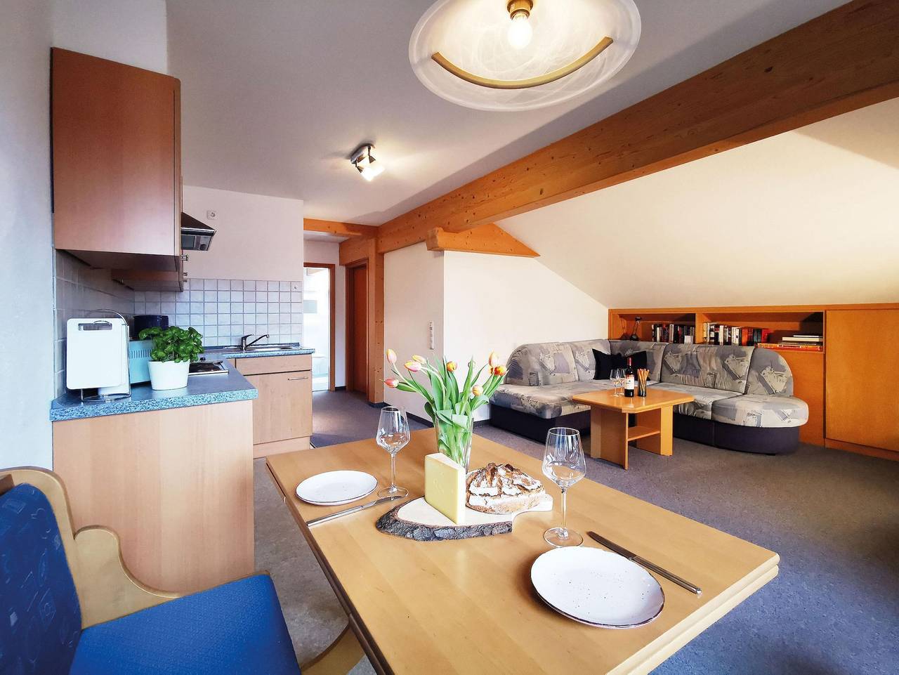 Ganze Ferienwohnung, Haus Waldesruh - Ferienwohnung 1 in Langenwang, Fischen