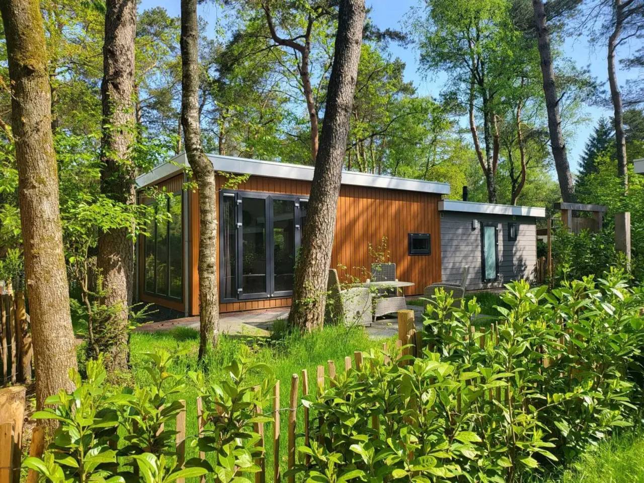 6-persoons bungalow op een vakantiepark vlakbij het Nationaal park de Hoge Veluwe in Veluwe