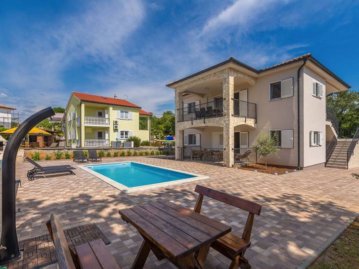 Ganze Wohnung, Seerose in Malinska-Dubašnica, Krk