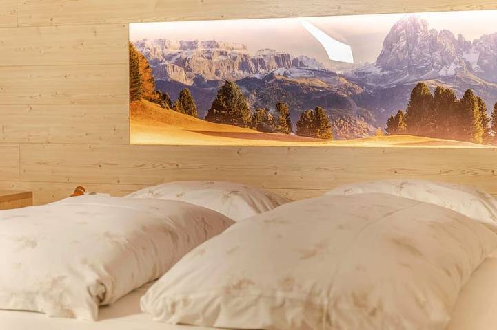 Chalet für 17 Personen, mit Balkon und Sauna sowie Garten und Pool im Grödnertal - 4