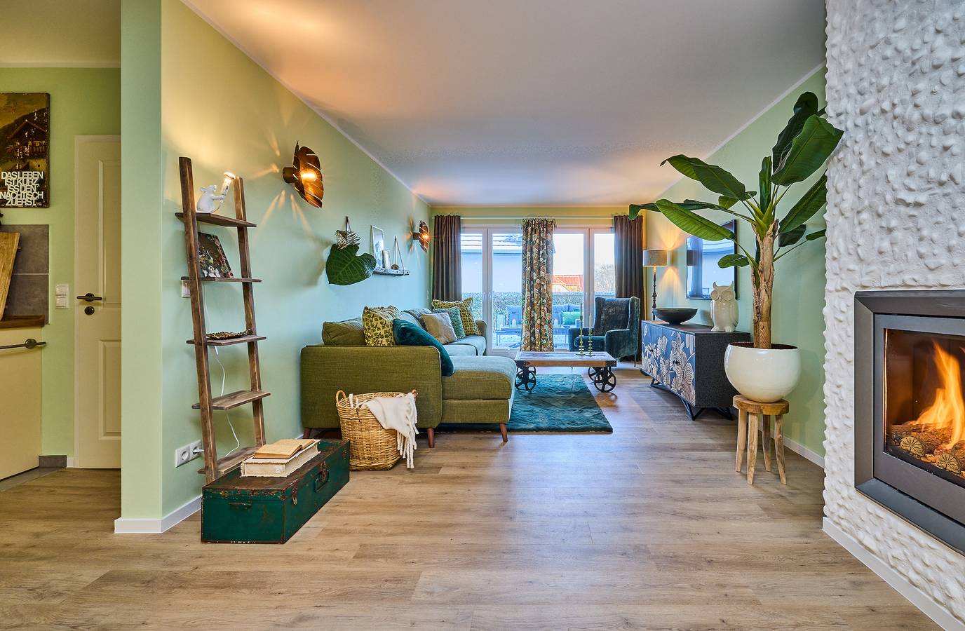 Ganze Ferienwohnung, Grüne Oase in Göhren-Lebbin, Mecklenburgische Seenplatte