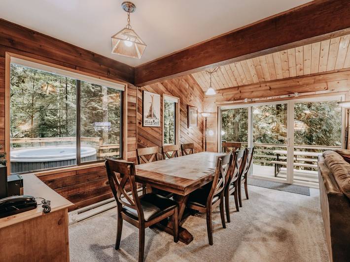 Hütte "Snowline" mit gemeinschaftlichem Pool in Glacier, Mount Baker-Snoqualmie Nationalwald