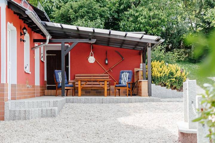 Ferienhaus für 4 Personen, mit Terrasse und Garten sowie Ausblick an der Bleilochtalsperre - 4