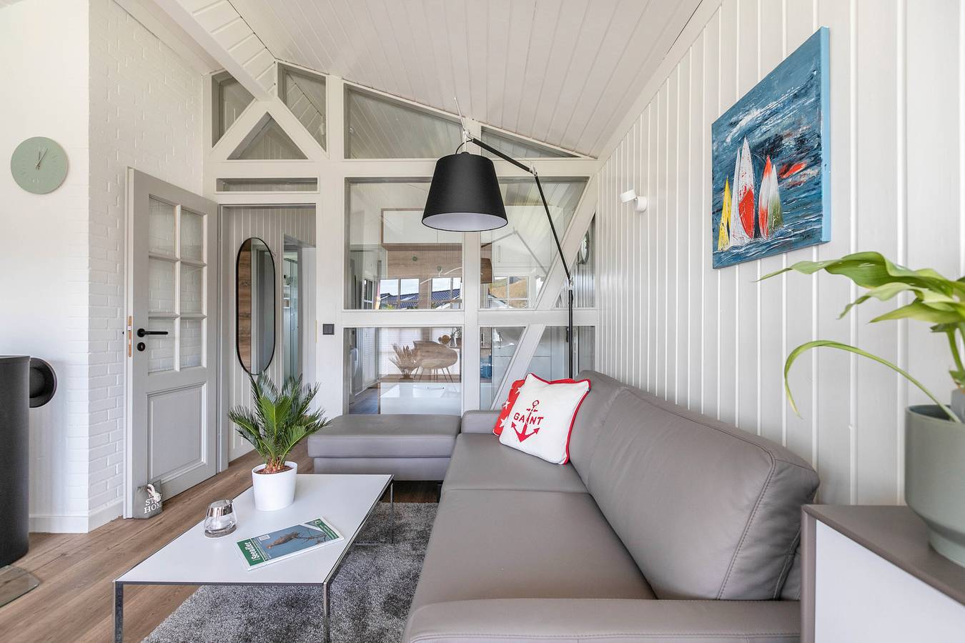 Ferienhaus 'Die Sieben' mit Seeblick, Gemeinschaftsterrasse und Wi-Fi in Rückeberg, Kappeln