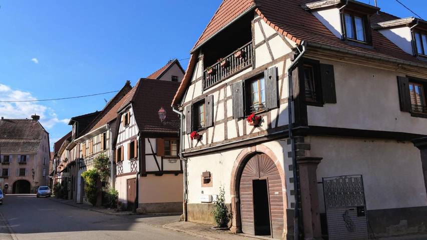 Gîte pour 4 personnes, avec vue et balcon, adapté aux familles à Beblenheim - 2