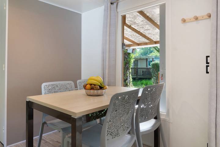 Mobil-home climatisé 3 chambres – 6 personnes – Camping Homair "Rivages des landes" in Aureilhan, Côte d’Argent