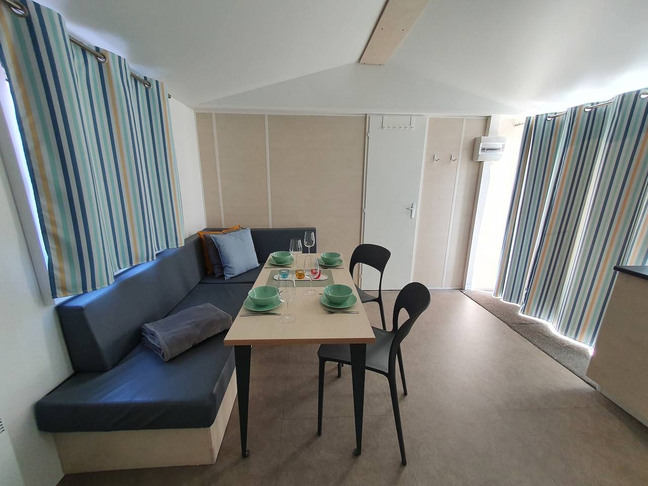 Campingland Ostsee - Mobilheim 156/Meeresufer in Bliesdorf Strand, Schashagen