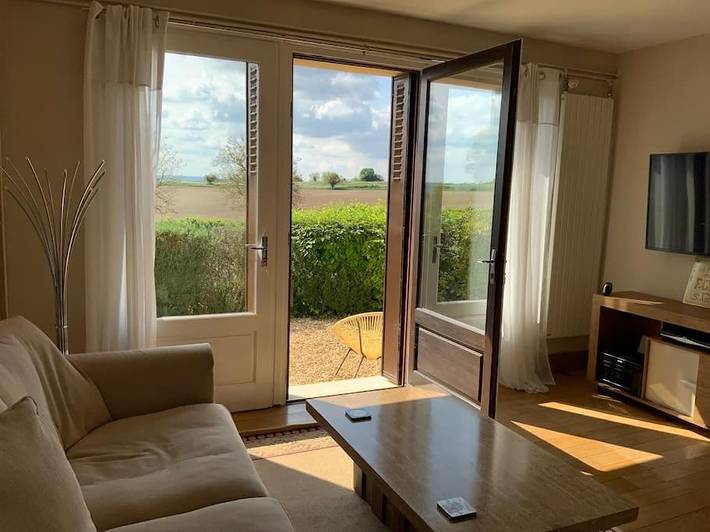 Location de vacances pour 6 personnes, avec jardin ainsi que piscine et vue à Saint-Romain - 4