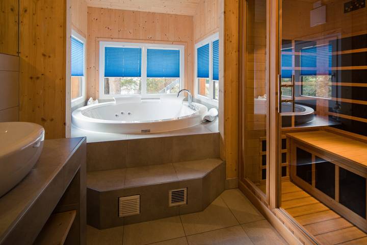 Ferienhaus für 16 Personen, mit Whirlpool und Balkon sowie Sauna in Nockberge - 4