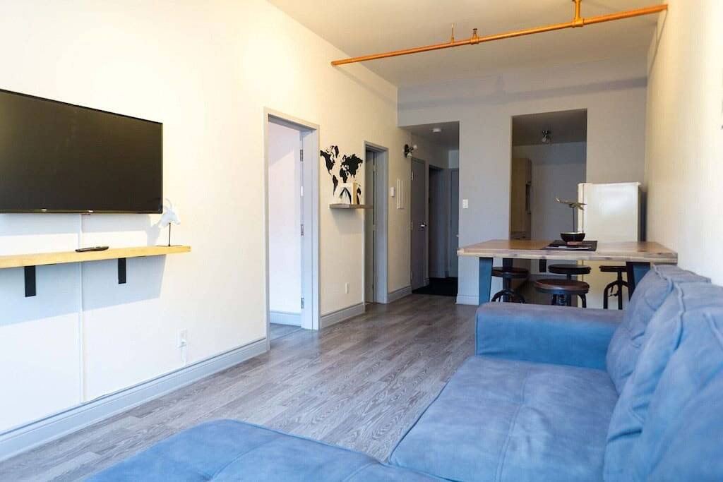 Ganze Wohnung, Spacious apartment in the city center in Québec (Stadt), Québec