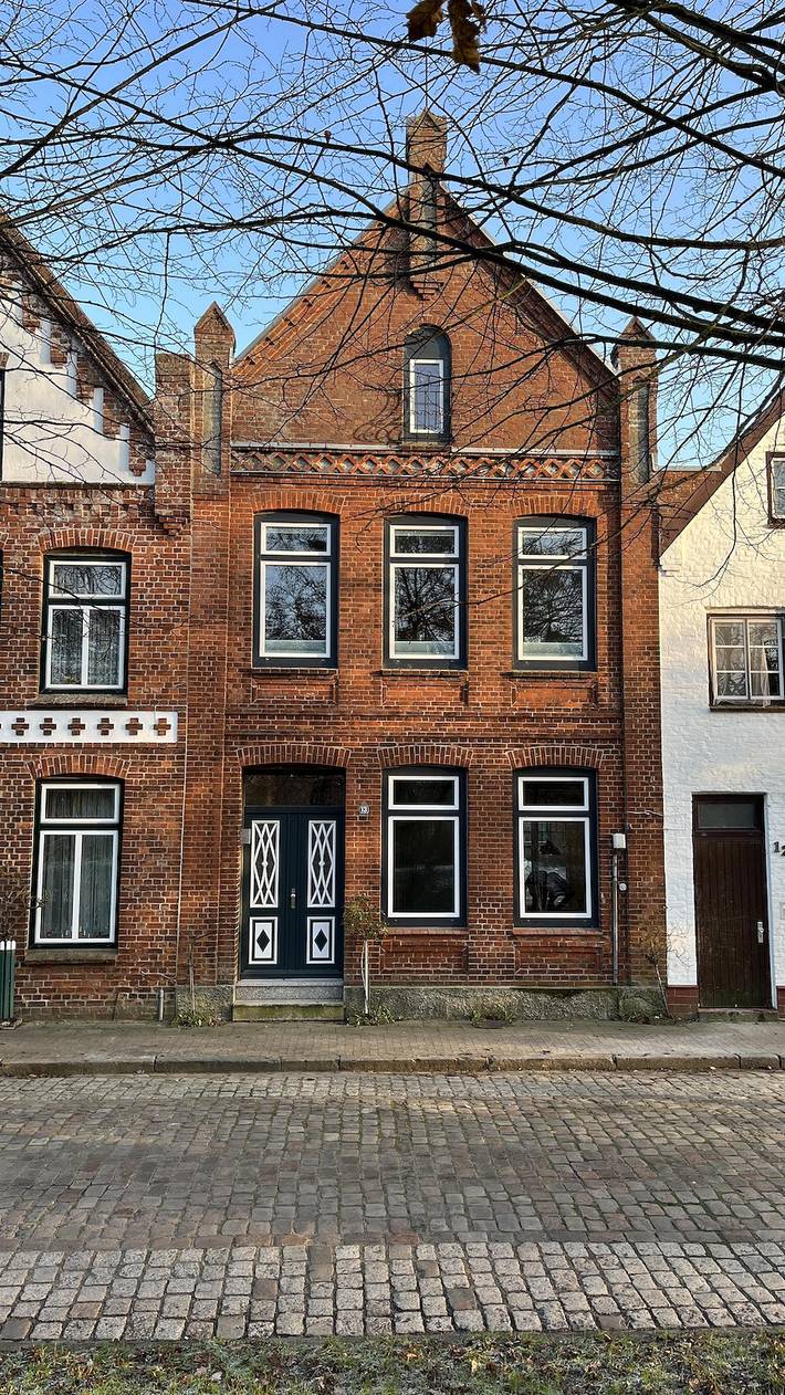 Ferienhaus für 3 Personen, mit Balkon/Terrasse und Balkon sowie Terrasse in Friedrichstadt