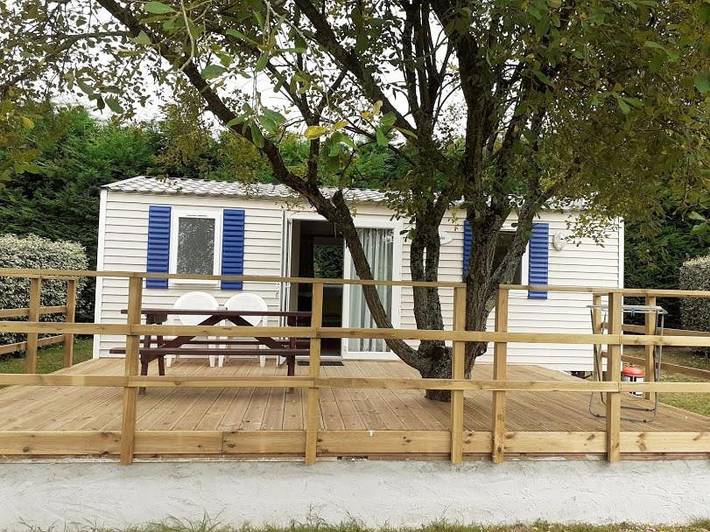 Camping pour 5 personnes, avec jardin, animaux acceptés
