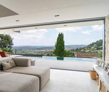 Villa pour 7 personnes, avec piscine et jardin, animaux acceptés à Saint-Paul-de-Vence