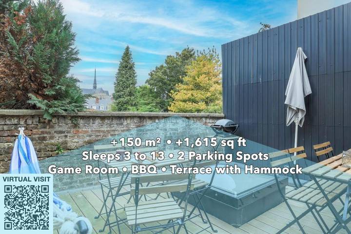 Maison de vacances pour 13 personnes, avec vue et terrasse - 1